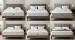 comparing bed size standards