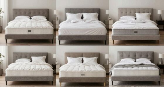 comparing bed size standards