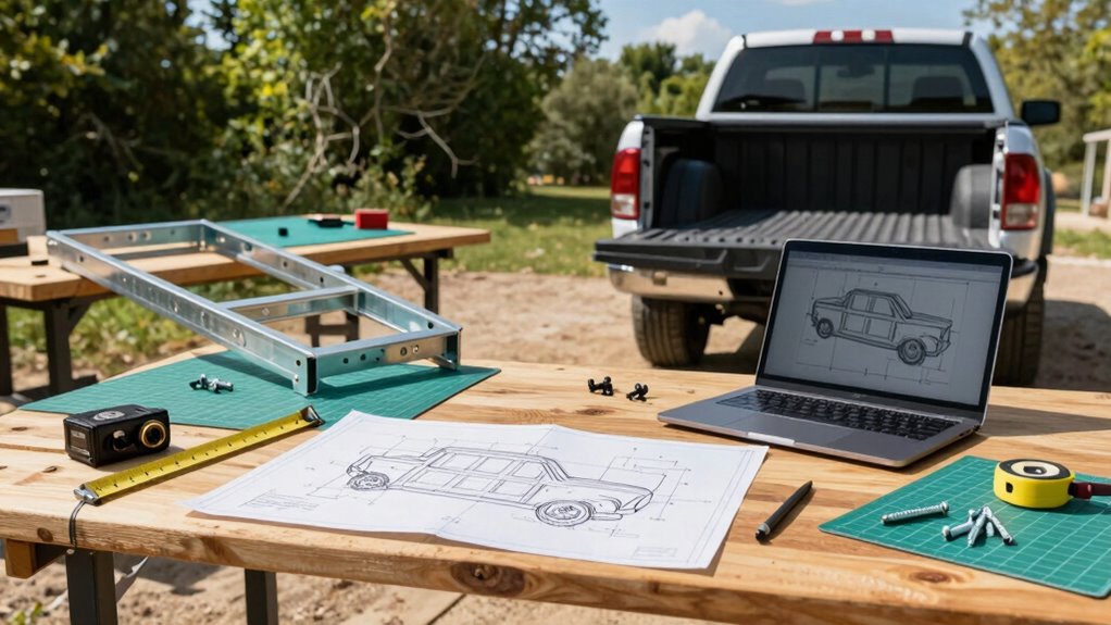 custom truck bed storage planning