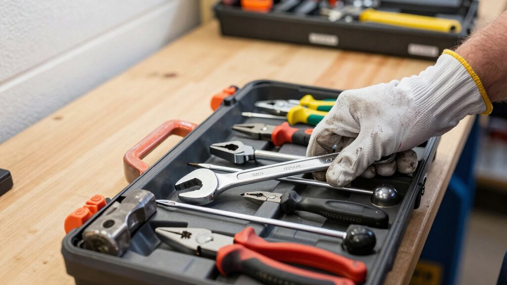 efficient safe tool handling