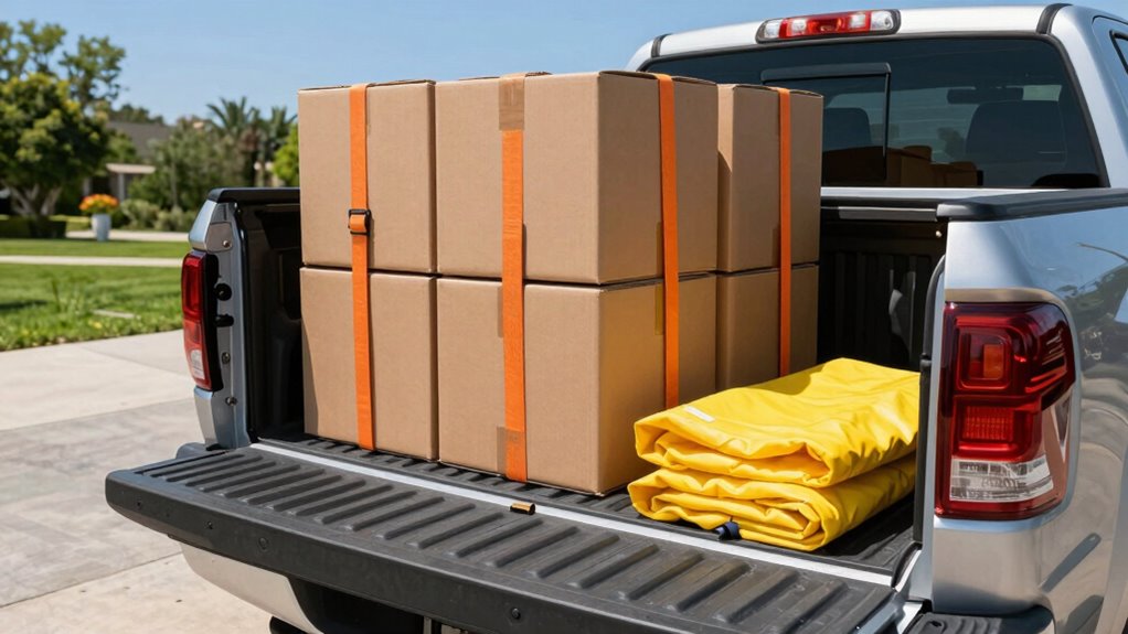 efficient truck bed loading