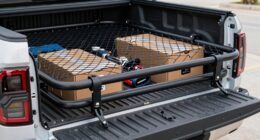 efficient truck bed organization