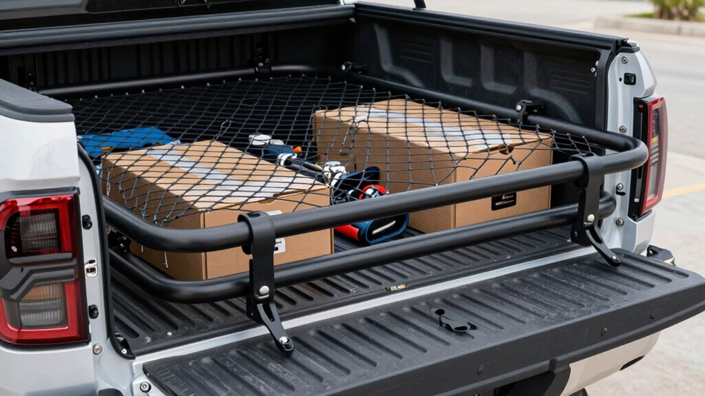 efficient truck bed organization