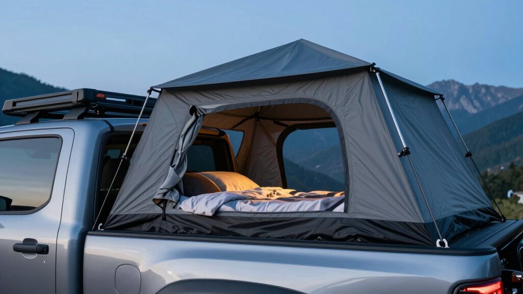 elevated secure organized camping