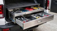 enhanced truck bed organization