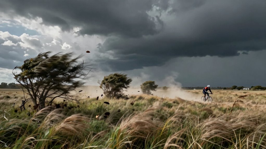 impact of strong winds