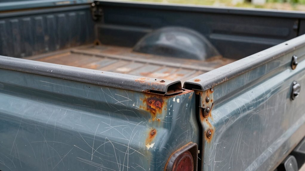 inspect used truck bed