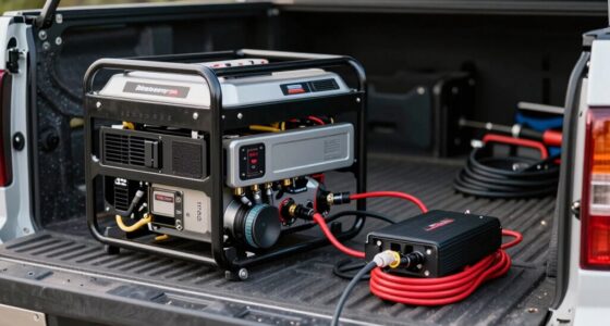 install truck bed generator