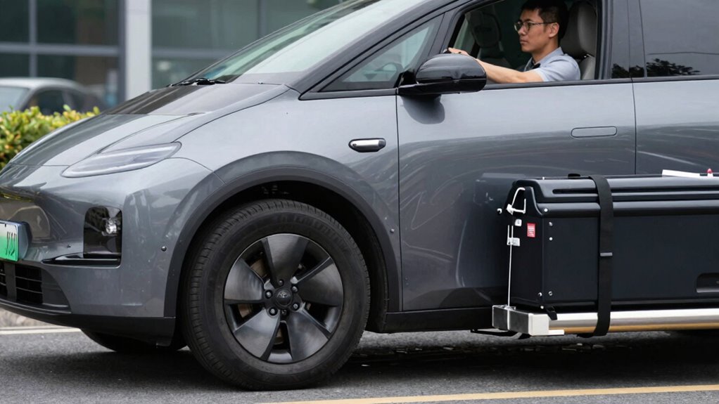 maintain balance during braking