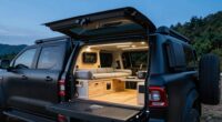 modular truck bed camping