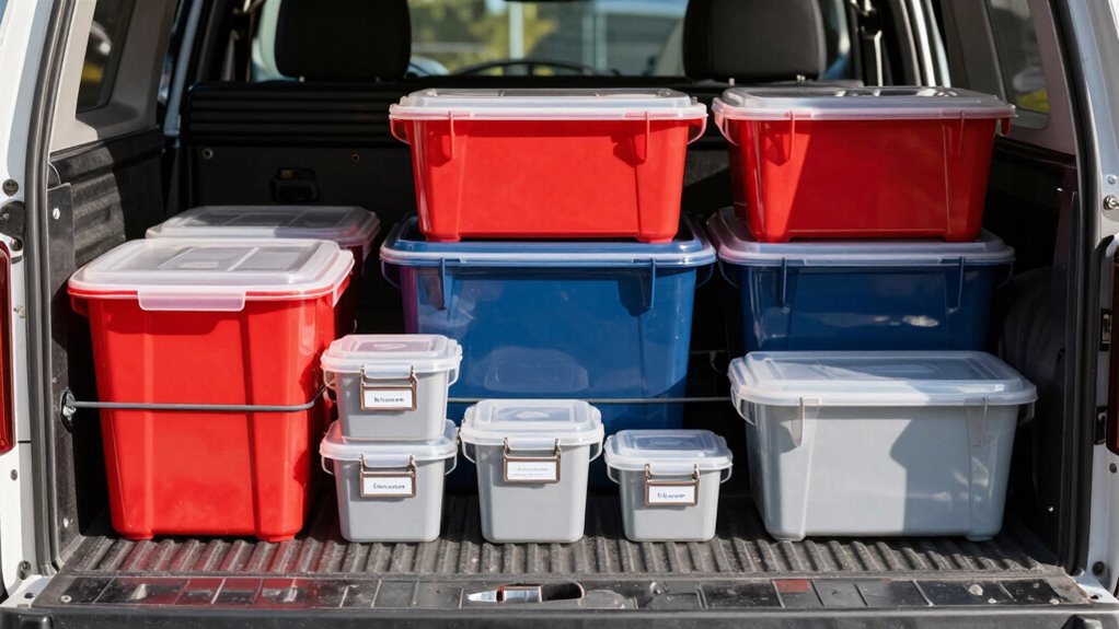 organized balanced cargo storage