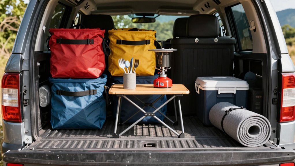organized gear ensures smooth journey