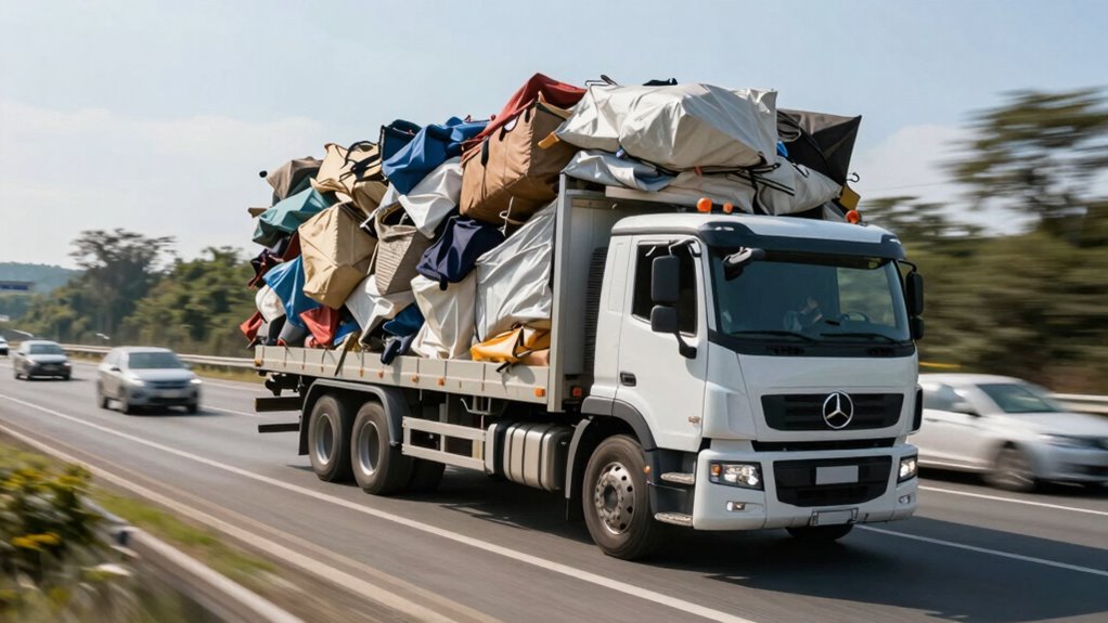 overloading and improper weight distribution