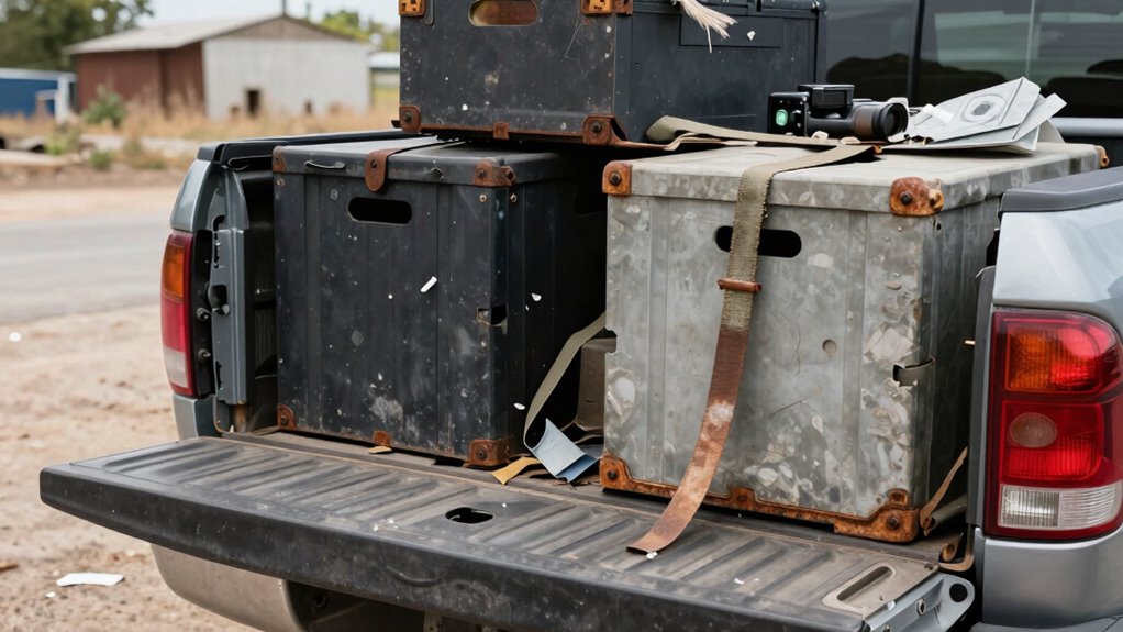 overloading causes tailgate failure