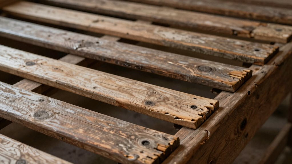 prevent bed frame warping