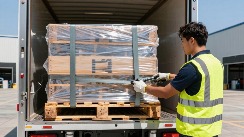 secure balanced cargo loading