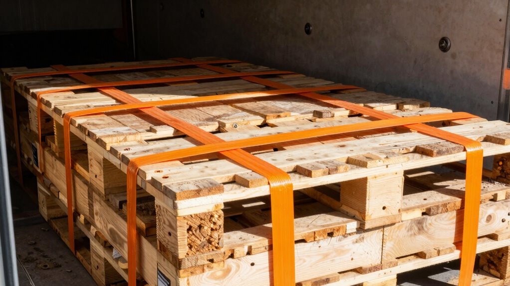 secure cargo balanced weight