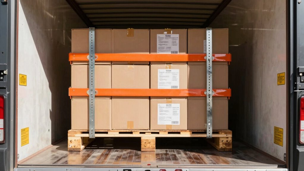 secure cargo during transportation