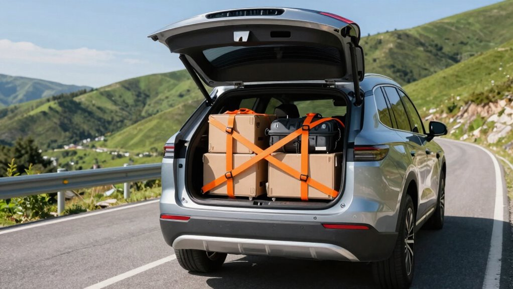 secure cargo to prevent shifting