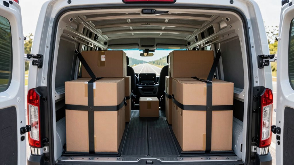secure cargo with proper balance