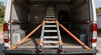 secure tall items properly