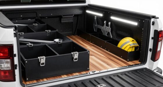 secure truck bed organization