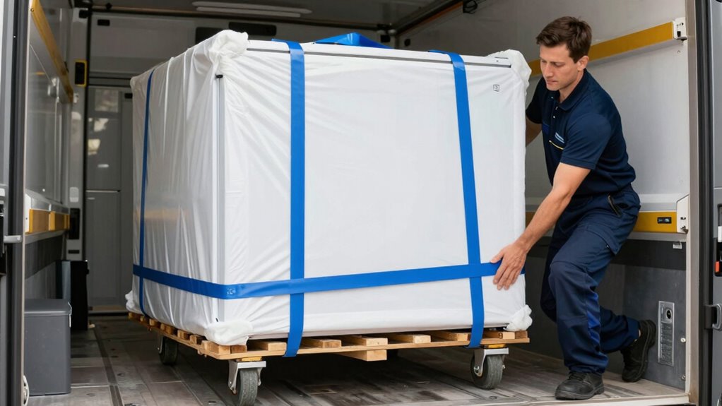 securely move appliances safely