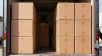 securely stacking tall items