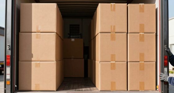 securely stacking tall items