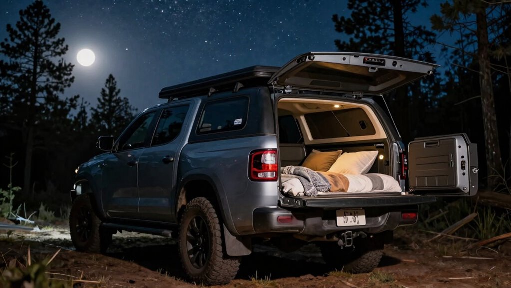 truck bed camping advantages