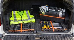 truck bed equipment tracking
