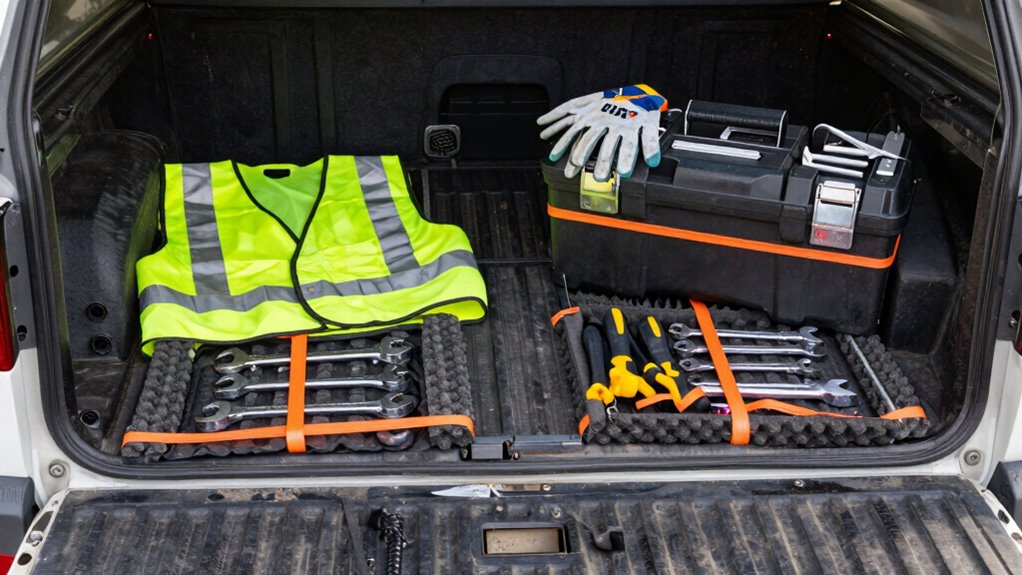 truck bed equipment tracking
