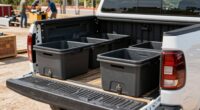 truck bed organization efficiency