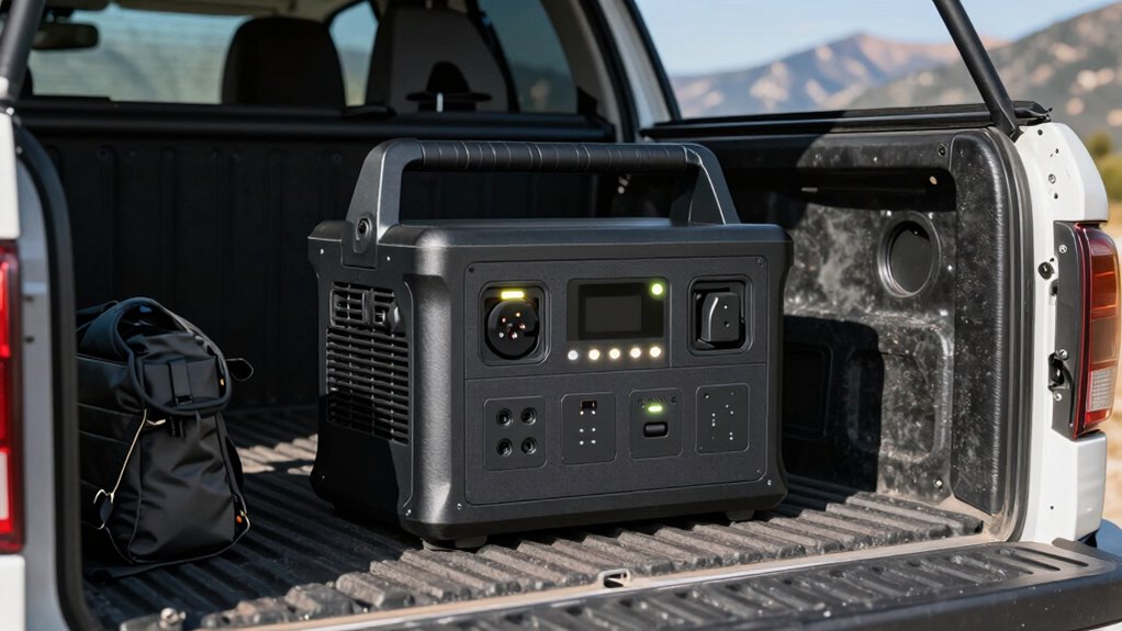 truck bed portable power