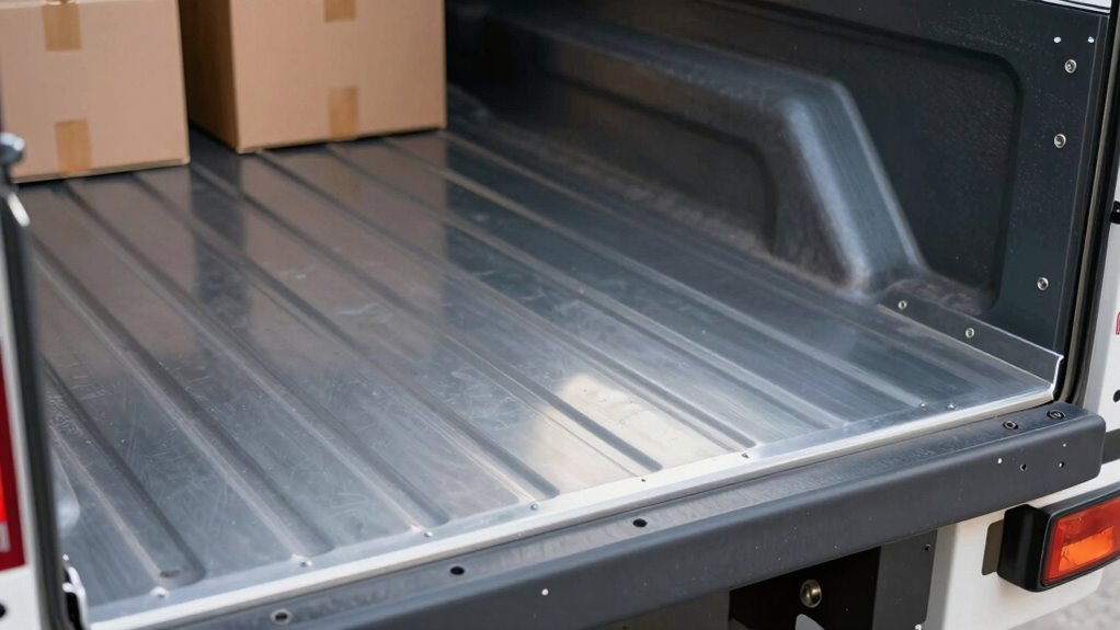 truck bed shape and stability