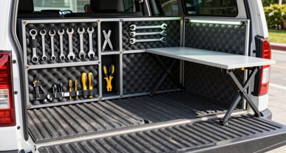 truck bed tool organization