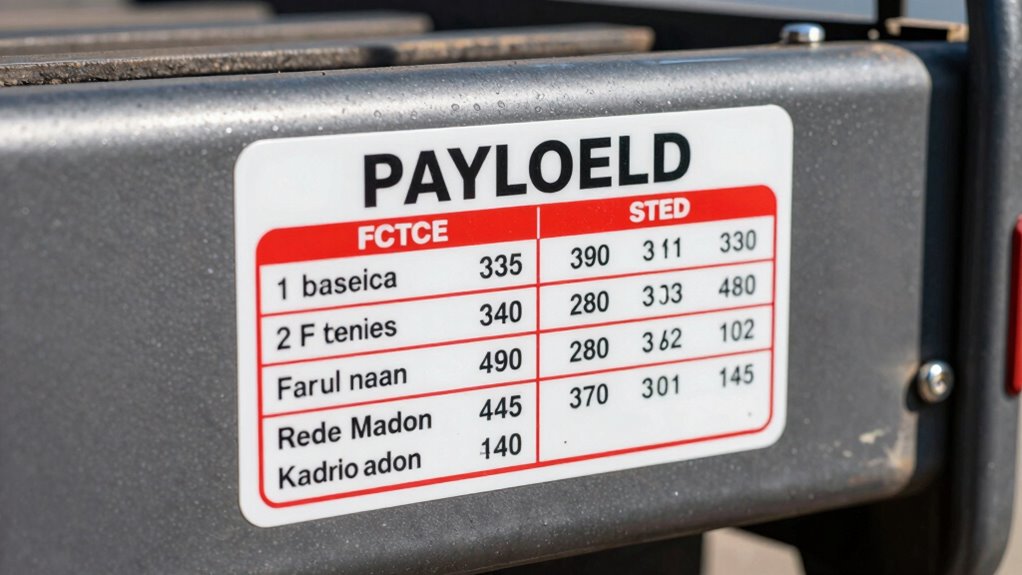 understand truck payload limits