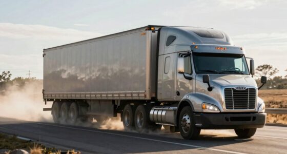 wind damages truck cargo