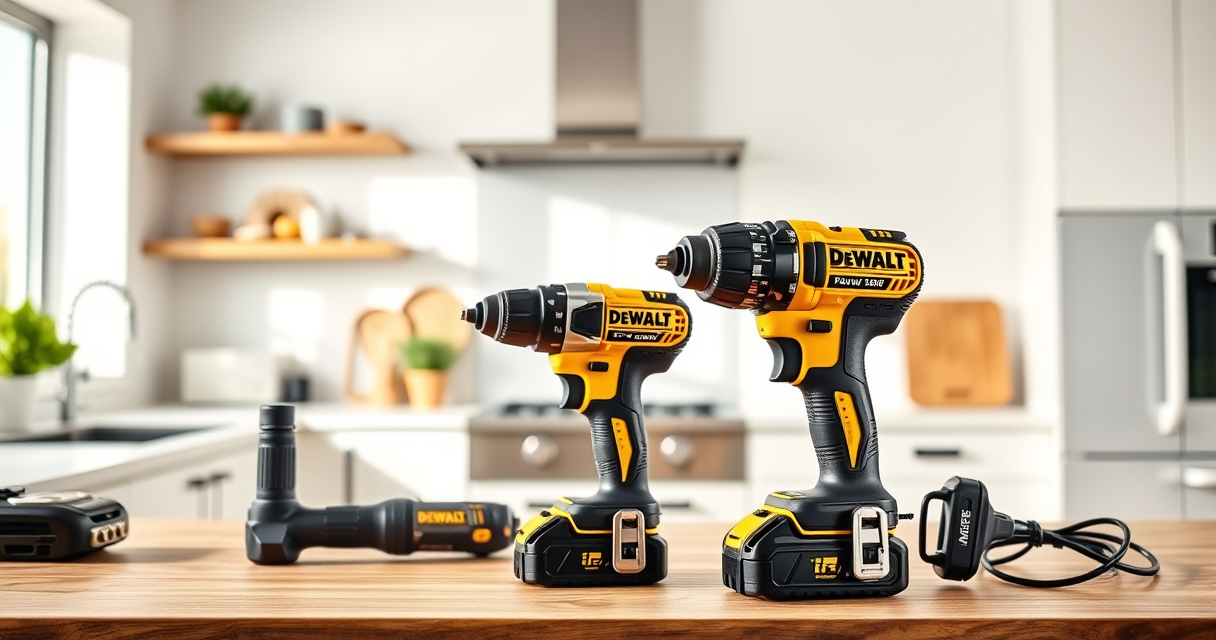 DEWALT 20V MAX Combo Kit vs DEWALT Brushless Drill: Full Comparison