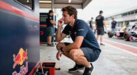 Leo Leclerc Caught Peeing On Red Bull’s Garage Is Peak F1 Shenanigans