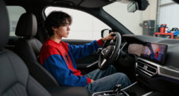 BMW Spider-Man In-car Advertising