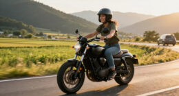 Motorradfahrer