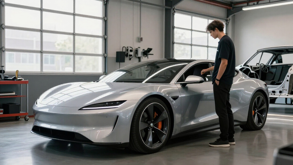 Tesla’s ‘Flying Roadster’ May Debut This Month Alongside A Street Legal Version