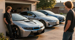 A BMW I8, Tesla Model Y, And Audi E-Tron GT All Drag Race, But The Results Are Closer Than You'd Think