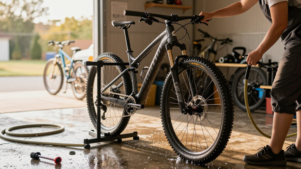 Feedback Sports’ New Brush Bar Turns Your Repair Stand Into A Bike Wash Station