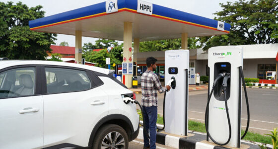 Mahindra’s Charge_iN Network Expands And Opens First EV Station With HPCL