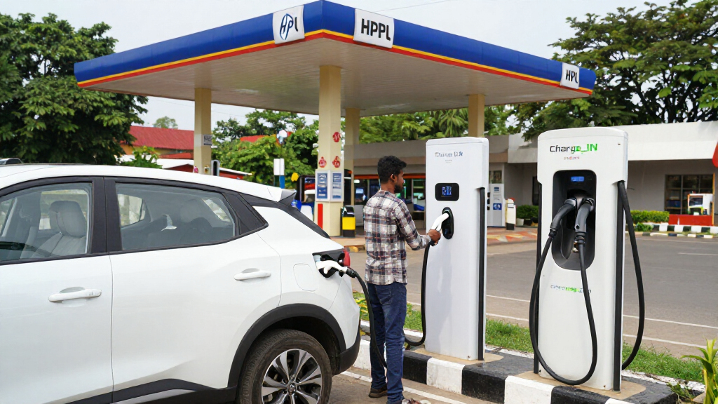 Mahindra’s Charge_iN Network Expands And Opens First EV Station With HPCL