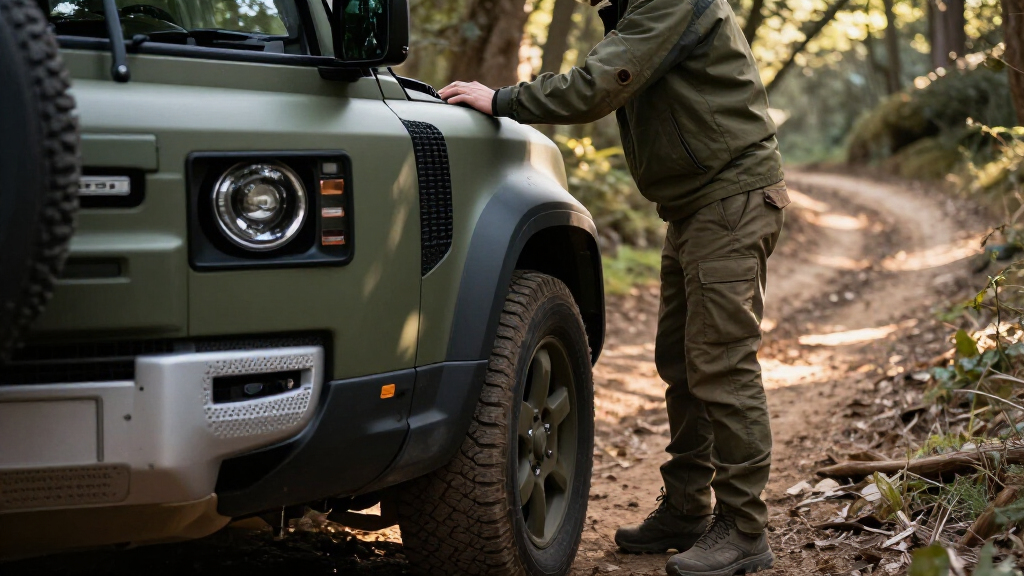 You’d Never Expect Land Rover’s Luxe New Defender To Pull Off Military-Spec This Well