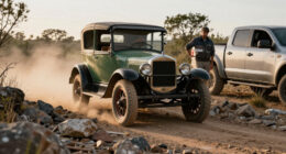 1928 Ford Model A Unfazed By Off-Road Course Made For Modern Trucks