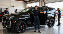 Cadillac F1 Driver Checo Perez Gets A Limited Edition Escalade V Named After Him